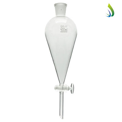 250ml 500ml 1000ml Glass Pear Shaped Separatory Laboratory Funnels Namco Separating Funnel