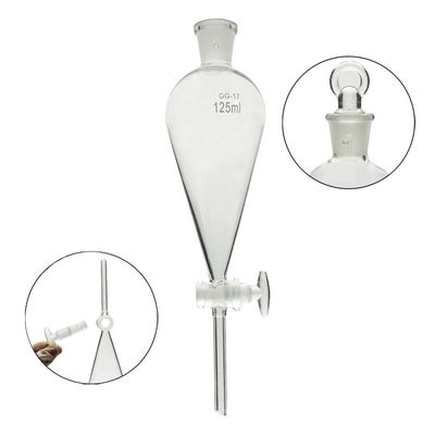 Namco Separating Laboratory Funnels 125ml Separatory Funnel