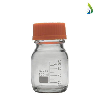 Customizable 100ml Glass Laboratory Bottles Media Storage Reagent Bottle