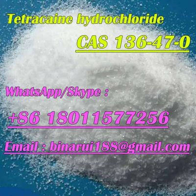 Tetracaine Hydrochloride CAS 136-47-0 Tetracaine HCl BMK/PMK