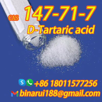 CAS 147-71-1 PMK D-Tartaric Acid C4H6O6 Tartarieacid